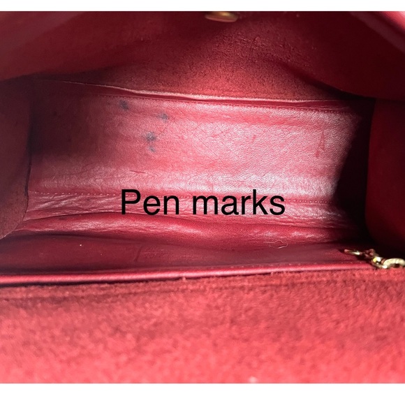 ❤️SOLD❤️ Vintage Coach Red Regina Bag 9983 - Picture 11 of 12